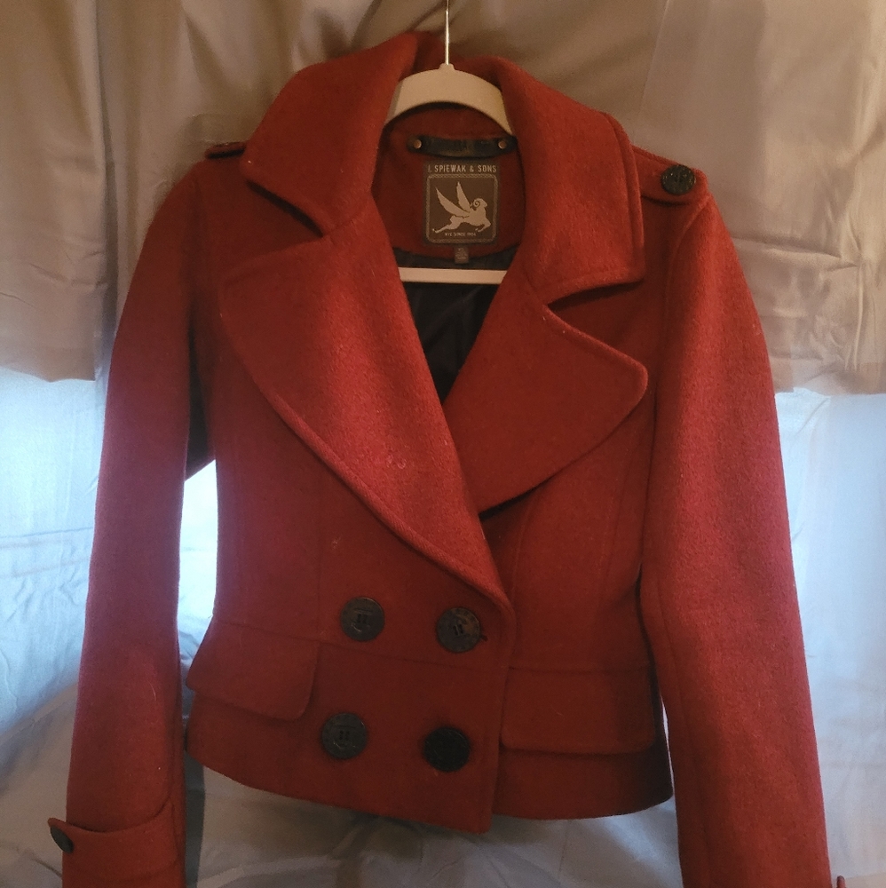 I. SPIEWAK AND SONS Wool coat